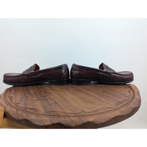 Allen Edmonds Walden Penny Loafers Brown Leather Men’s 8.5 Classic Preppy - Picture 6 of 8